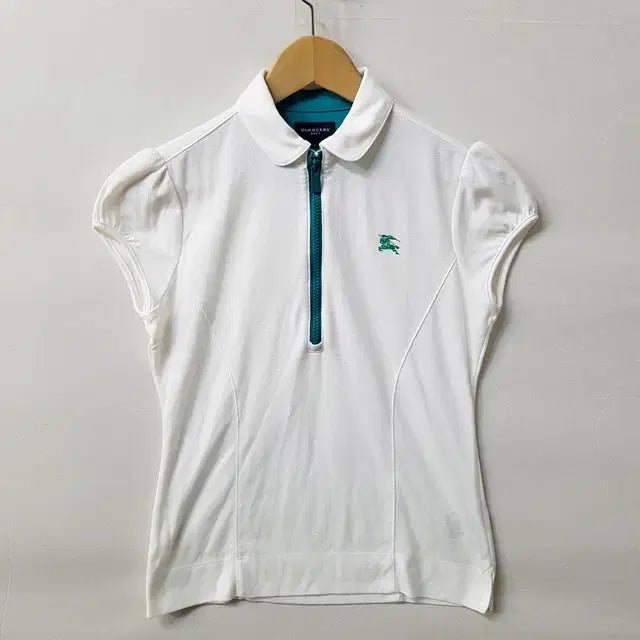 [BUNJANG] Burberry Golf White Cotton T-shirt / BURBERRY Golf 버버리 골프 티셔츠 화이트