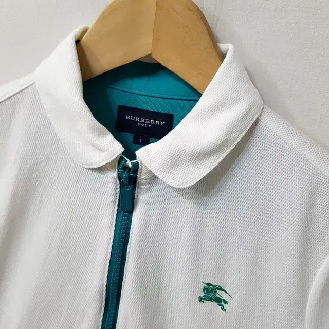 [BUNJANG] Burberry Golf White Cotton T-shirt / BURBERRY Golf 버버리 골프 티셔츠 화이트