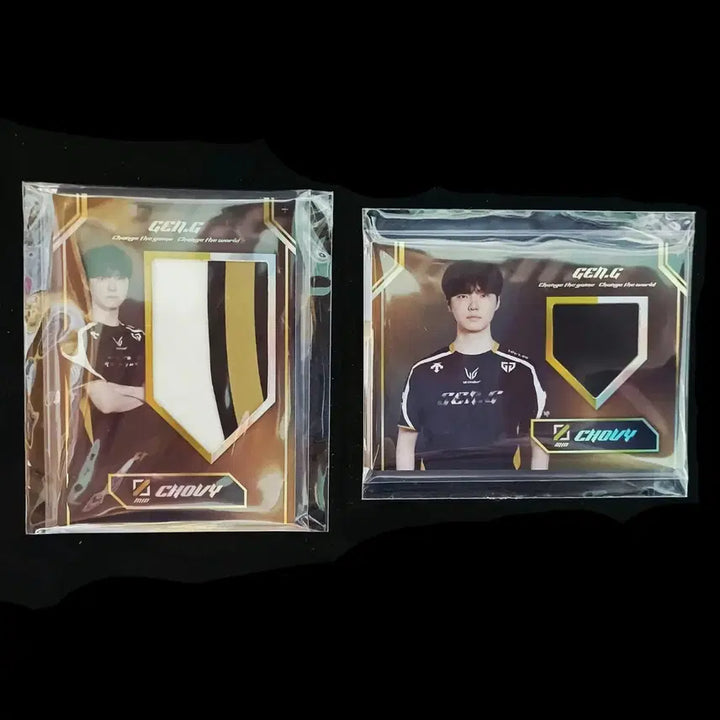 [BUNJANG] Gen.G Chovy Uniform Patch Card Bundle Set / 젠지 쵸비 유니폼 패치 카드 2025 일괄