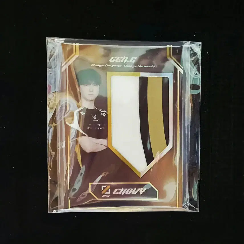 [BUNJANG] Gen.G Chovy Uniform Patch Card Bundle Set / 젠지 쵸비 유니폼 패치 카드 2025 일괄