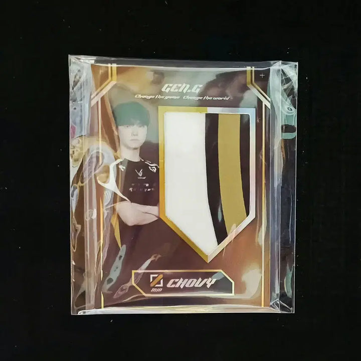[BUNJANG] Gen.G Chovy Uniform Patch Card Bundle Set / 젠지 쵸비 유니폼 패치 카드 2025 일괄