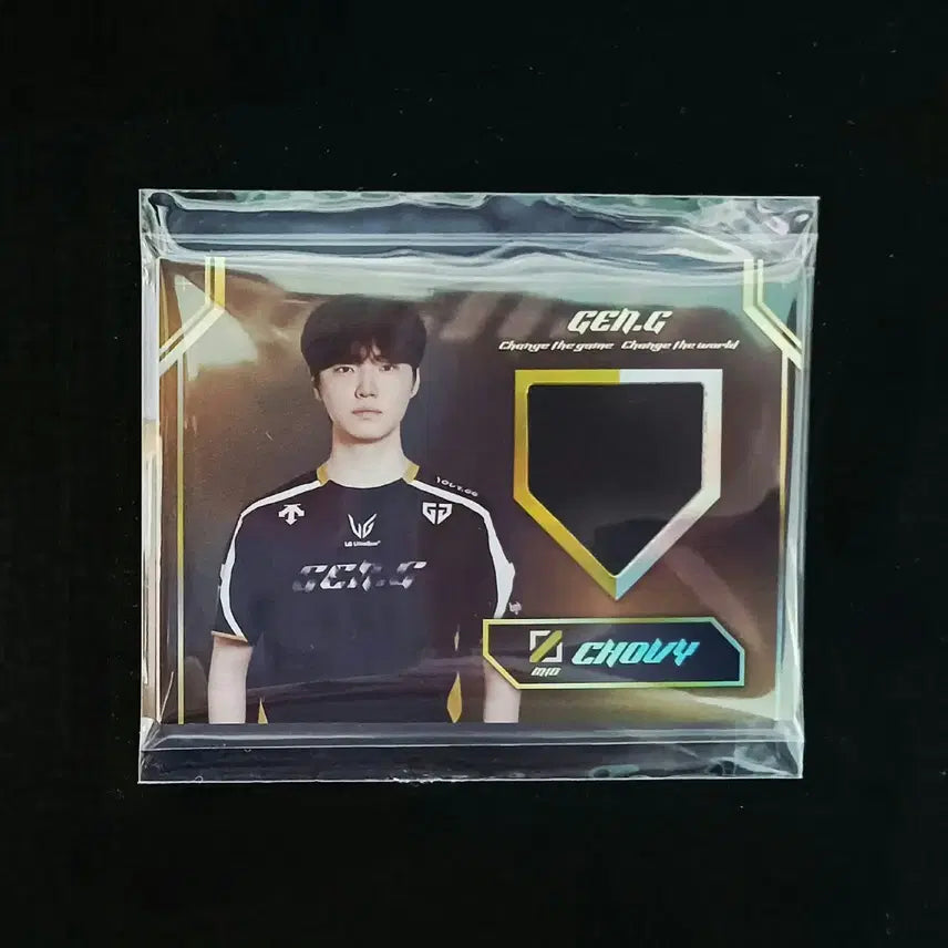 [BUNJANG] Gen.G Chovy Uniform Patch Card Bundle Set / 젠지 쵸비 유니폼 패치 카드 2025 일괄