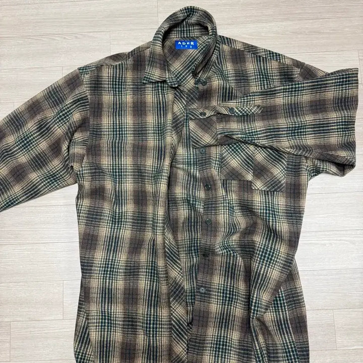 [BUNJANG] ADER Error Check Wool Shirt (Size 3) / 아더에러 체크 울 셔츠 3사이즈
