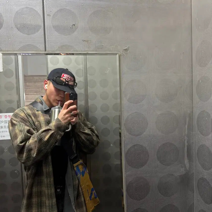 [BUNJANG] ADER Error Check Wool Shirt (Size 3) / 아더에러 체크 울 셔츠 3사이즈