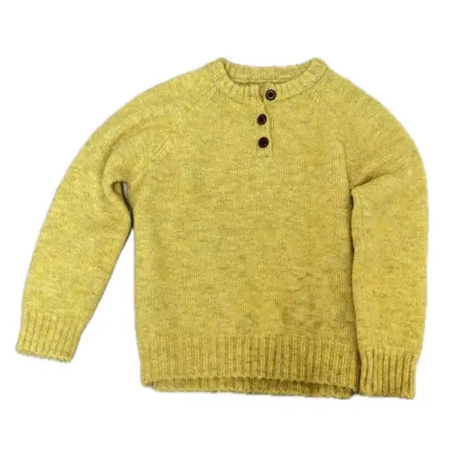 [BUNJANG] Unicolor Half Sweater / 단색 하프 스웨터