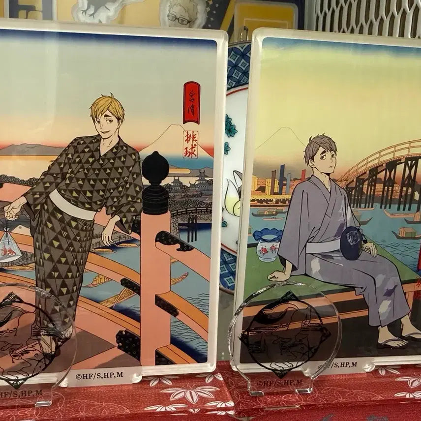 [BUNJANG] Haikyu Atsumu Osamu Matsuri Acrylic Stand / 하이큐 아츠무 오사무 마츠리 아크릴스탠드