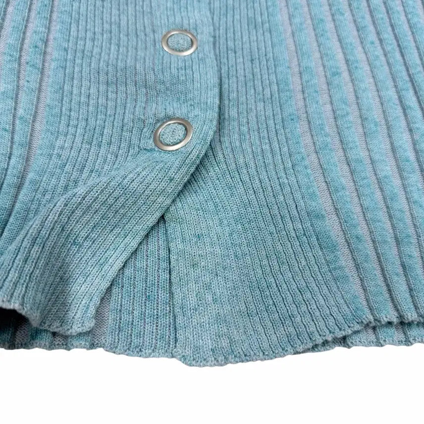 [BUNJANG] Matinkim Snap Button Collar Knit Cardigan / 마뗑킴 스냅 버튼 카라 니트 가디건