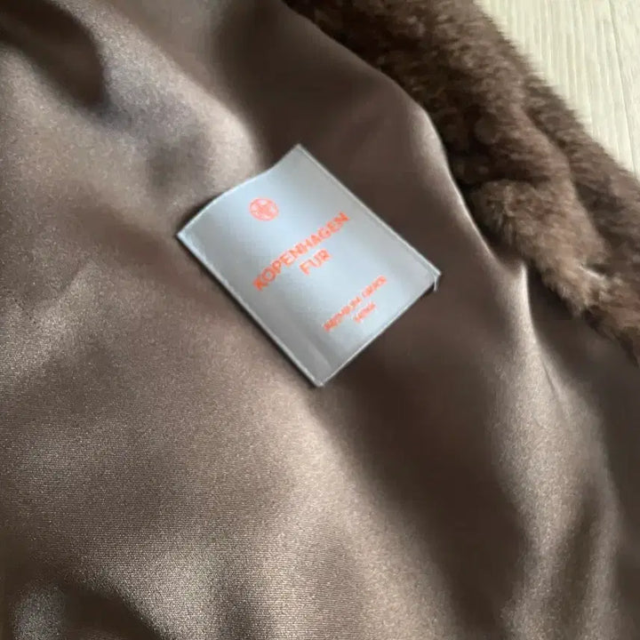 [BUNJANG] Pru Mink Vest Mahogany 66 Size / 프루 밍크 베스트(마호가니) 66사이즈