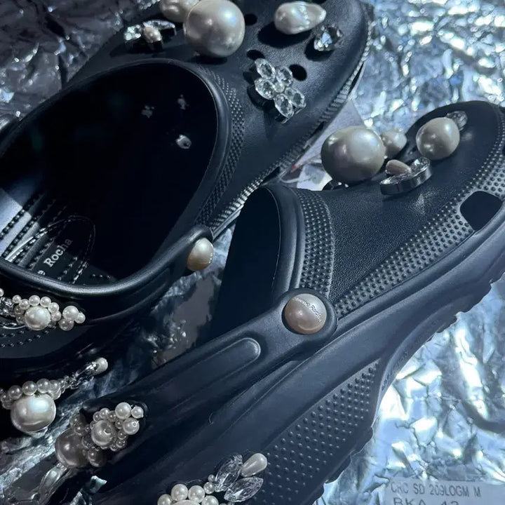 [BUNJANG] Crocs x Simone Rocha Classic Clog Black / 크록스 x 시몬 로샤 클래식 클로그 블랙