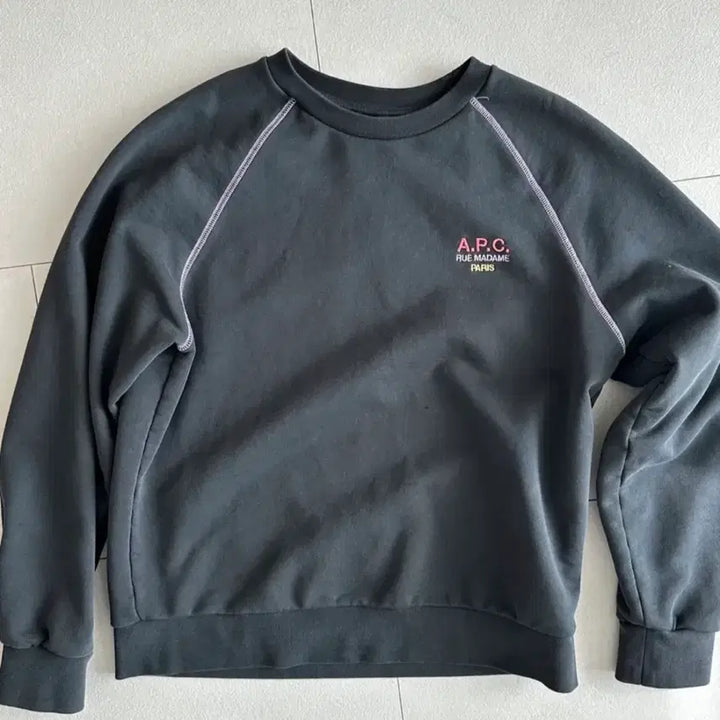 [SOLD OUT] A.P.C. 아페쎄 여성 맨투맨 S 회색