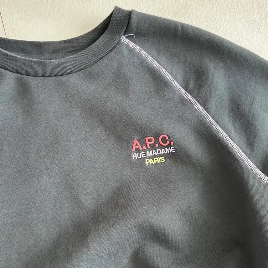 [SOLD OUT] A.P.C. 아페쎄 여성 맨투맨 S 회색
