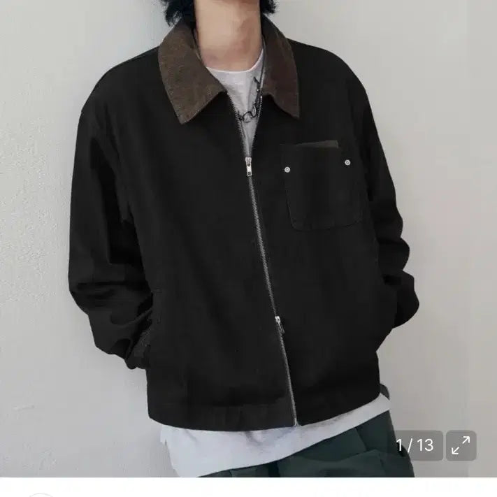 [SOLD OUT] (새상품)(L) 드로우핏 필드 워크 자켓 [BLACK] 판매