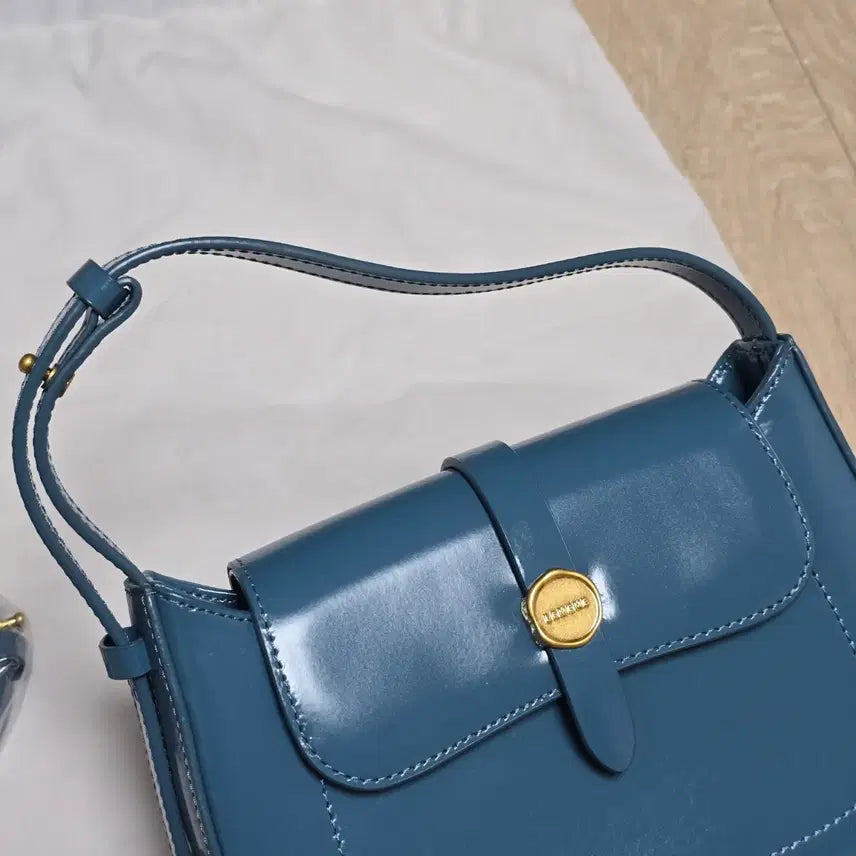 [BUNJANG] Le Mèmé Sac Petit Mer Blue Top Handle Bag / 르메메 삭쁘띠
