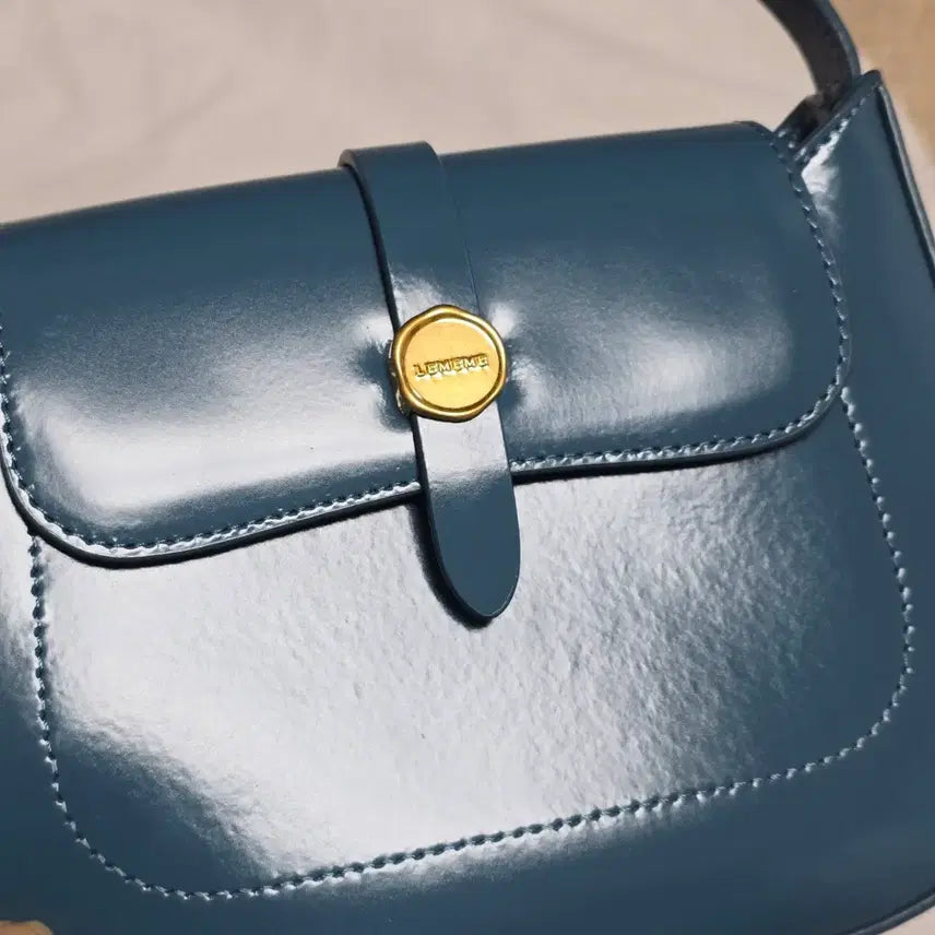 [BUNJANG] Le Mèmé Sac Petit Mer Blue Top Handle Bag / 르메메 삭쁘띠