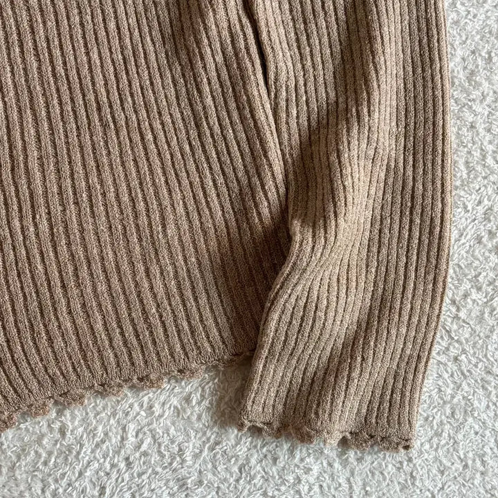 [BUNJANG] Peyton Place Ribbed Cardigan / 일본빈티지 peyton place 골지 작사 가디건