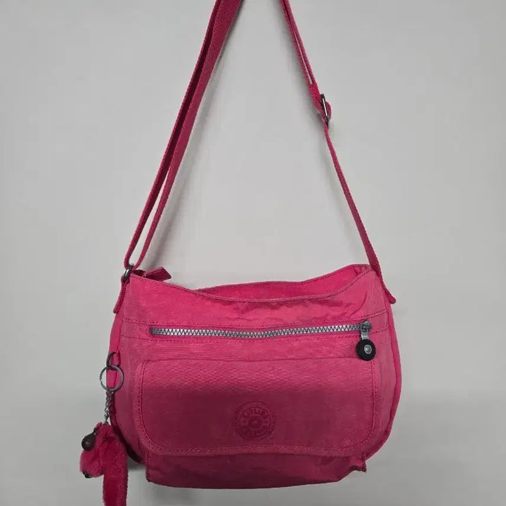 [BUNJANG] Kipling Pink Crossbody Bag / 키플링 핑크 크로스백