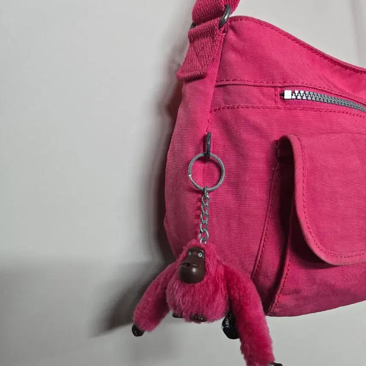 [BUNJANG] Kipling Pink Crossbody Bag / 키플링 핑크 크로스백