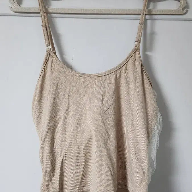 [BUNJANG] Beige Tutu Crop Cardigan Set / 베이지 튜튜 크롭 가디건 세트 새상품