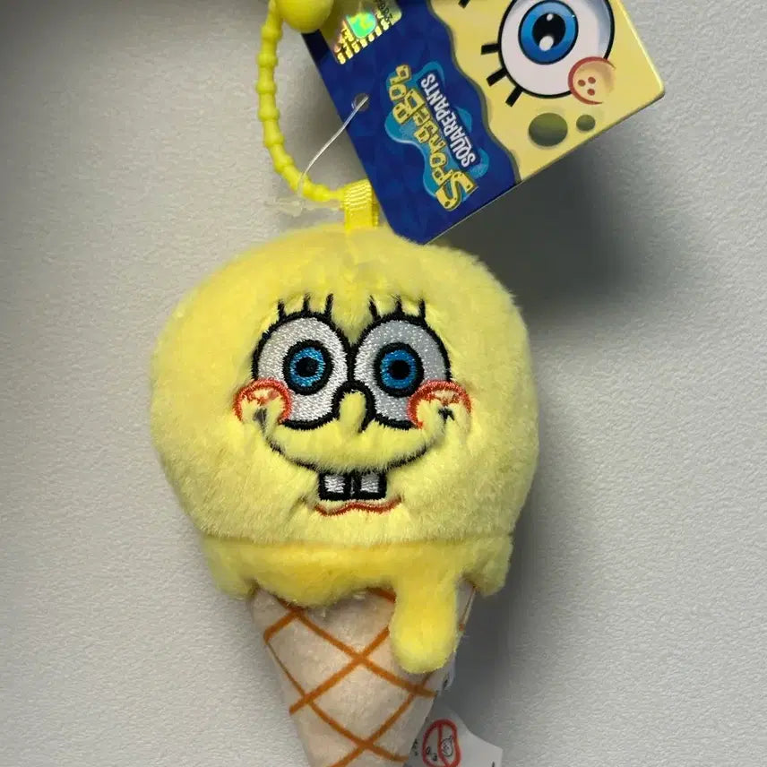 [BUNJANG] SpongeBob Ice Cream Keychain / 스폰지밥 아이스크림 키링