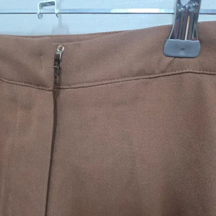 [BUNJANG] Brown Wide-Leg Slacks Pants / 브라운 와이드 팬츠 슬랙스