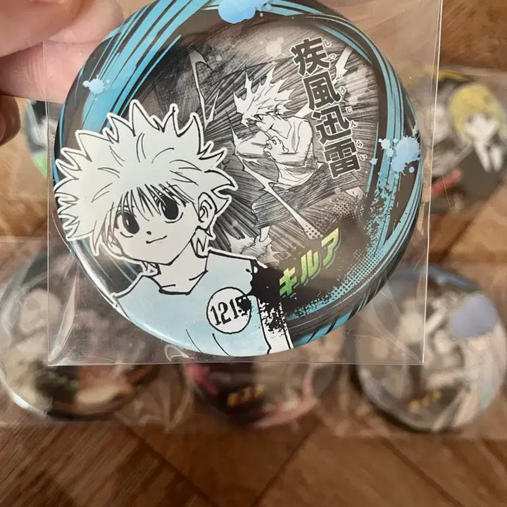 [BUNJANG] Hunter x Hunter Original Illustration Character Badge Bundle Set / 일괄)헌터x헌터 원화 캐릭터 캔뱃지