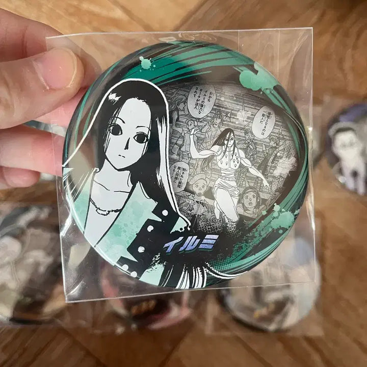 [BUNJANG] Hunter x Hunter Original Illustration Character Badge Bundle Set / 일괄)헌터x헌터 원화 캐릭터 캔뱃지