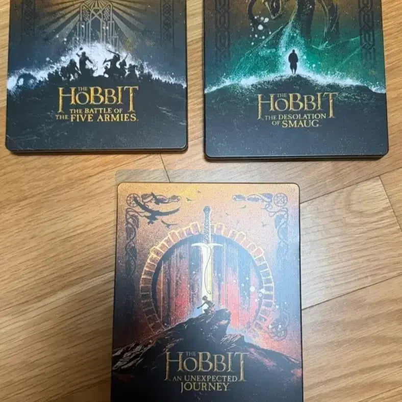 [BUNJANG] Hobbit Steelbook 4K UHD HDR Blu-ray Set / 호빗 스틸북 4K UHD HDR 블루레이 세트