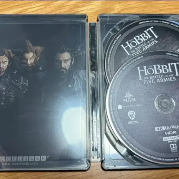[BUNJANG] Hobbit Steelbook 4K UHD HDR Blu-ray Set / 호빗 스틸북 4K UHD HDR 블루레이 세트