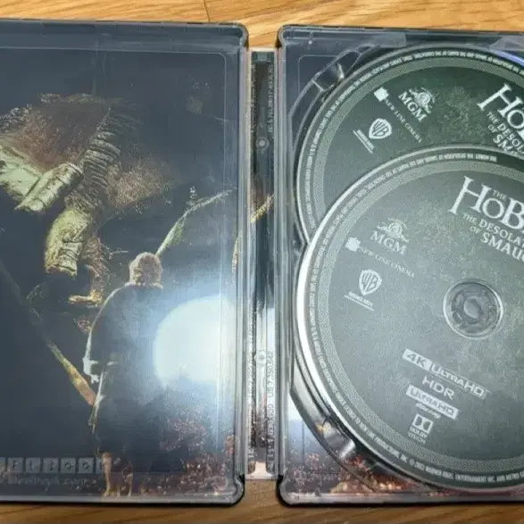 [BUNJANG] Hobbit Steelbook 4K UHD HDR Blu-ray Set / 호빗 스틸북 4K UHD HDR 블루레이 세트