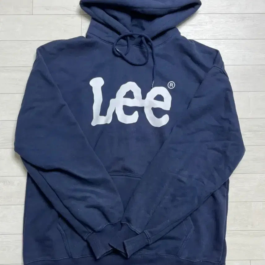 [BUNJANG] Lee Navy Hoodie L / 리 Lee 후드티 네이비 L