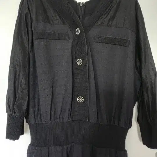 [SOLD OUT] 사틴 블랙 원피스