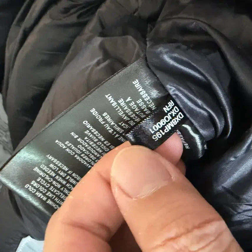 [SOLD OUT] DKNY 회색 후드 패딩 점퍼