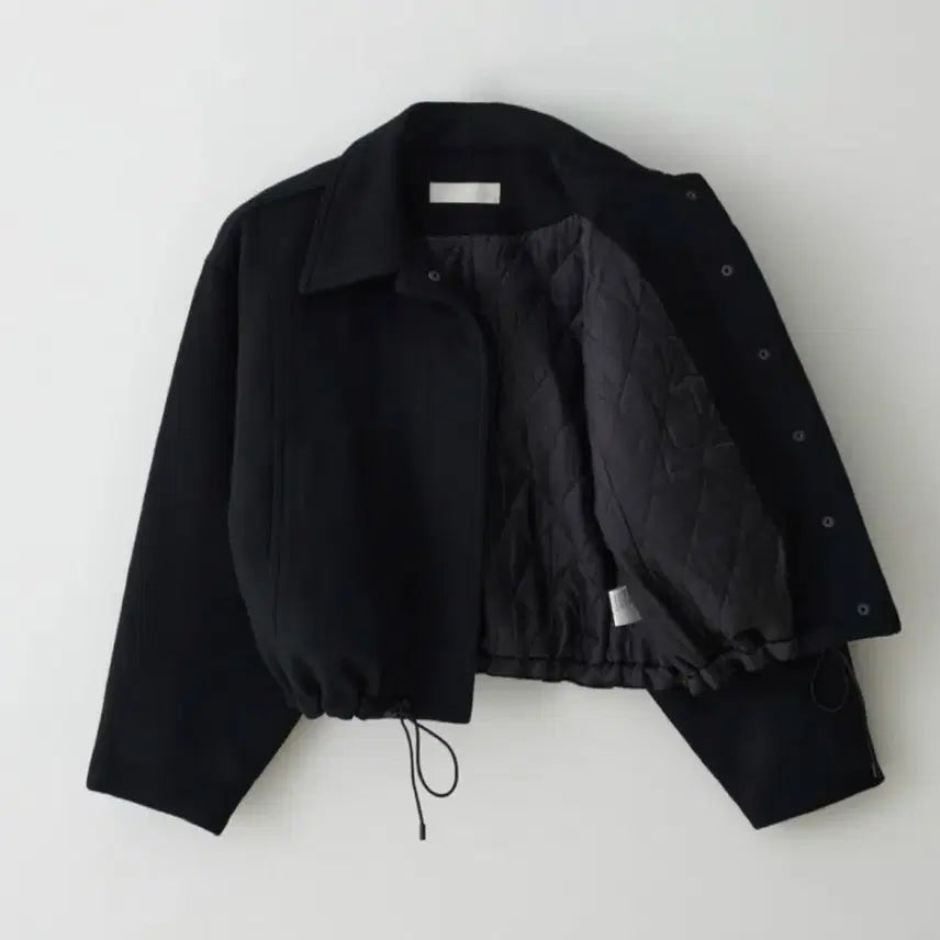 [BUNJANG] Biscuit Shop Blue Blouson Jacket / 비스킷샵 울 블루종 자켓 프리사이즈