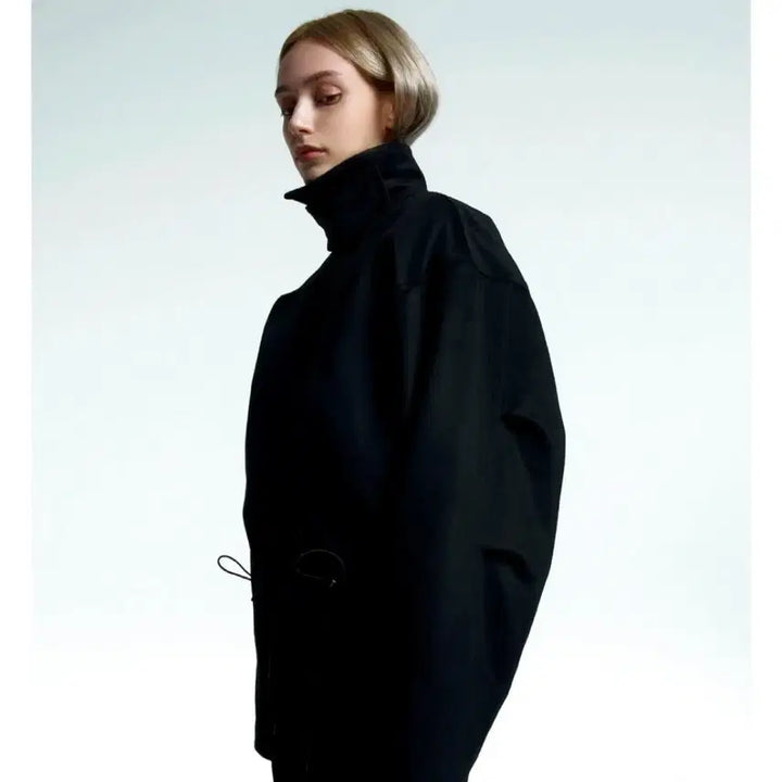 [BUNJANG] Biscuit Shop Blue Blouson Jacket / 비스킷샵 울 블루종 자켓 프리사이즈