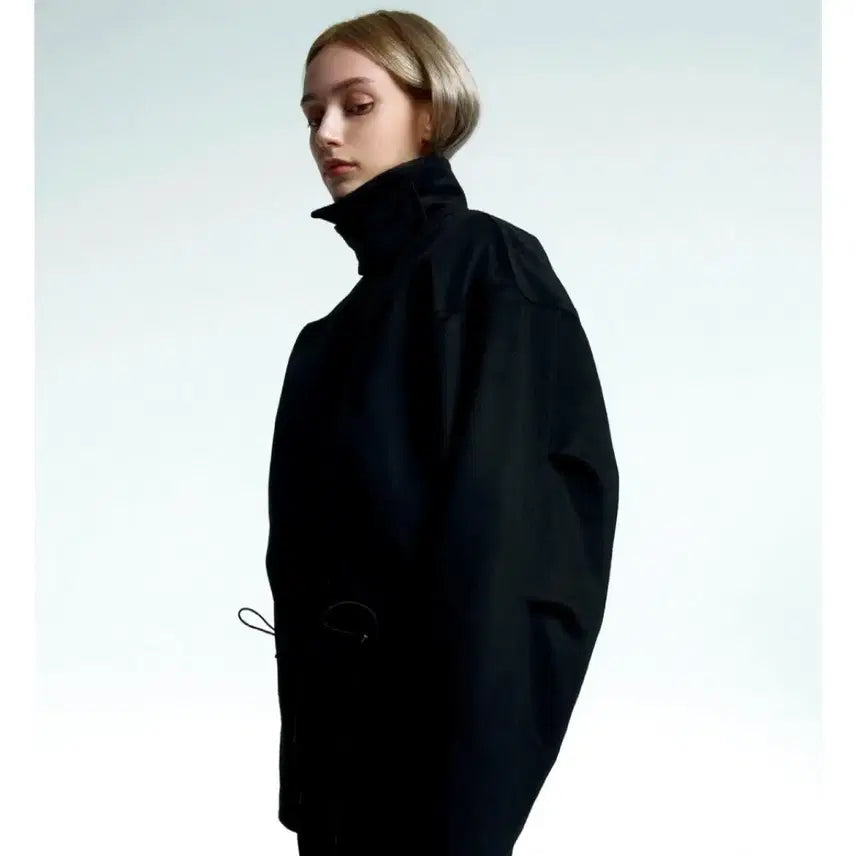 [BUNJANG] Biscuit Shop Blue Blouson Jacket / 비스킷샵 울 블루종 자켓 프리사이즈