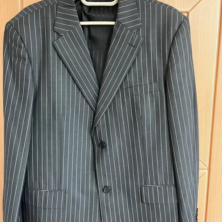 [BUNJANG] BASSO Striped Suit Jacket Set 2XL / (배송비 포함)BASSO 스트라이프 정장 자켓 세트 2XL