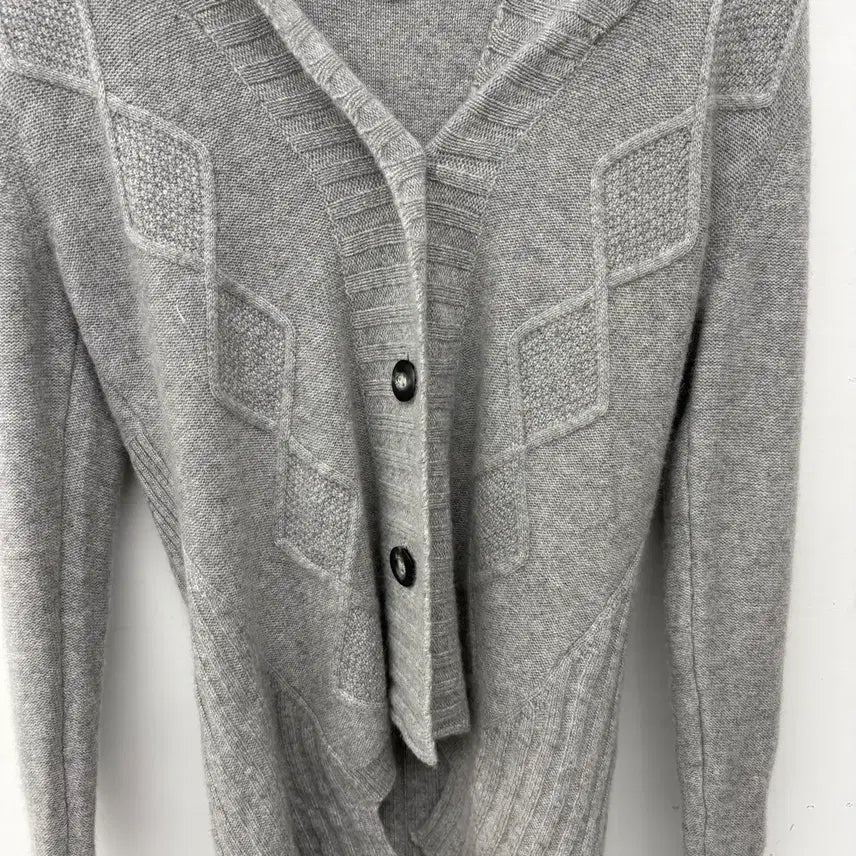 [BUNJANG] Gray Cashmere Knit Cardigan Women&