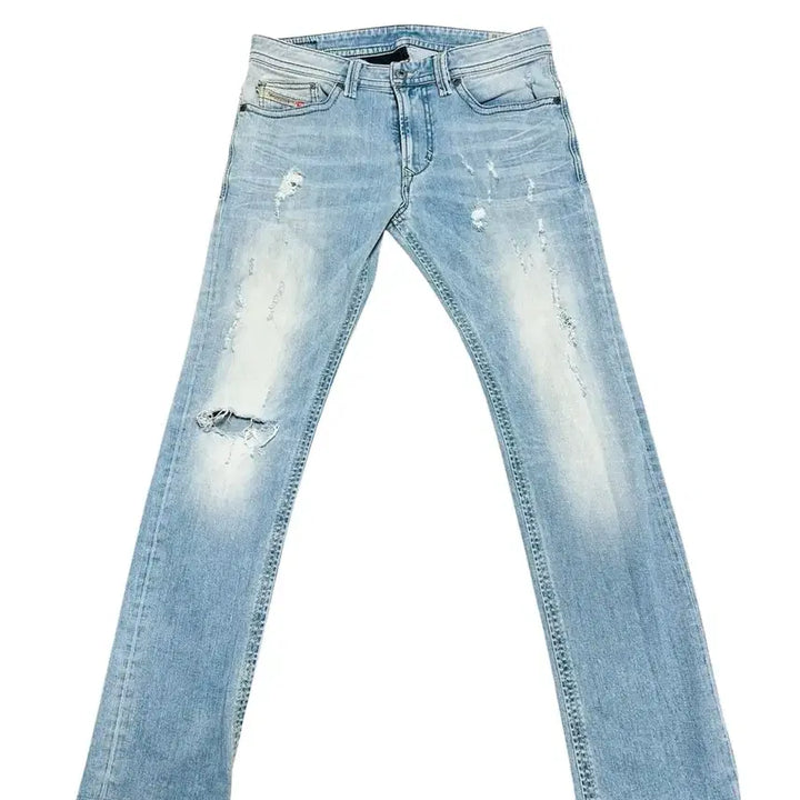 [BUNJANG] Diesel Washed Damage Jeans / 디젤 워싱 데미지 청바지