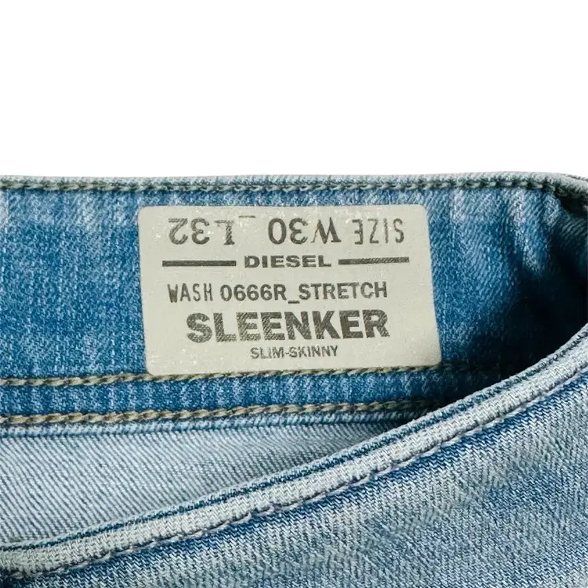 [BUNJANG] Diesel Washed Damage Jeans / 디젤 워싱 데미지 청바지