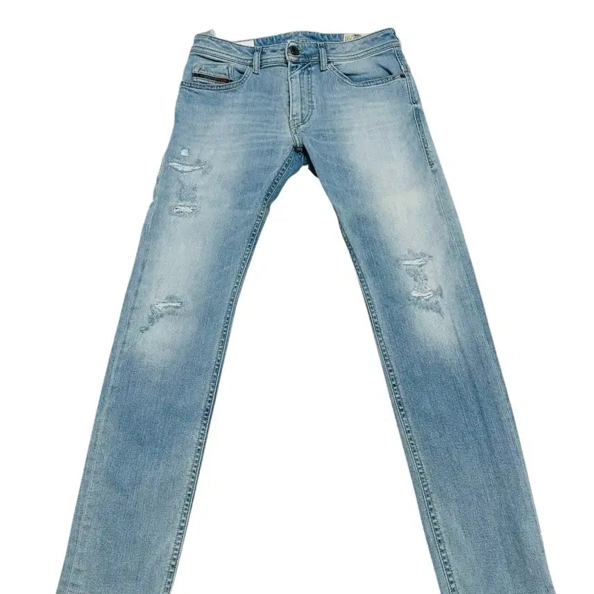 [BUNJANG] Diesel Washed Damage Jeans / 디젤 워싱 데미지 청바지