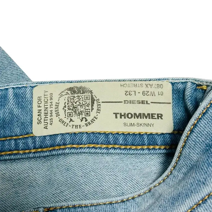 [BUNJANG] Diesel Washed Damage Jeans / 디젤 워싱 데미지 청바지