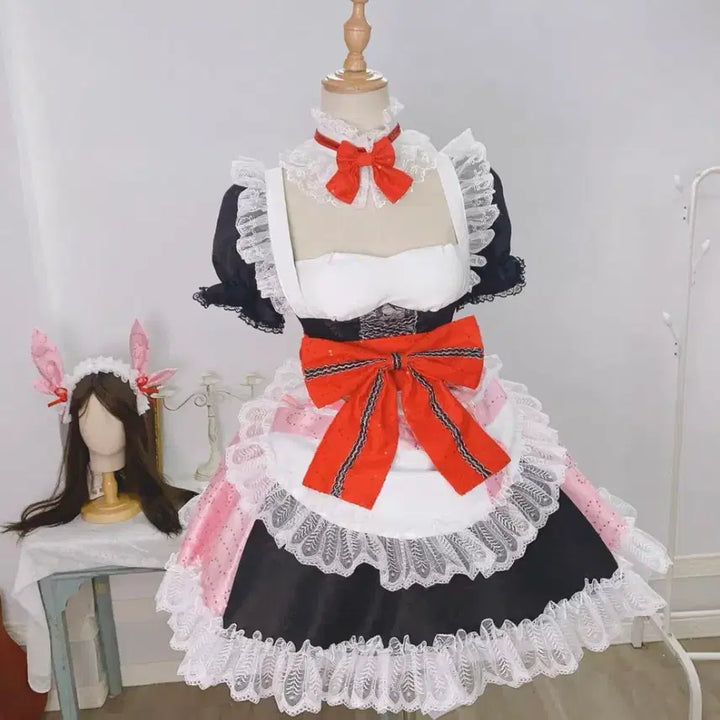 [BUNJANG] Love Live Nico Yazawa Maid Costume / 러브라이브 니코 모귯또 메이드복 코스프레ㅣ고전 미소녀 럽라