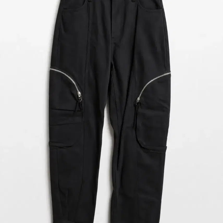 [SOLD OUT] SACO 블랙 지퍼 카고 바지