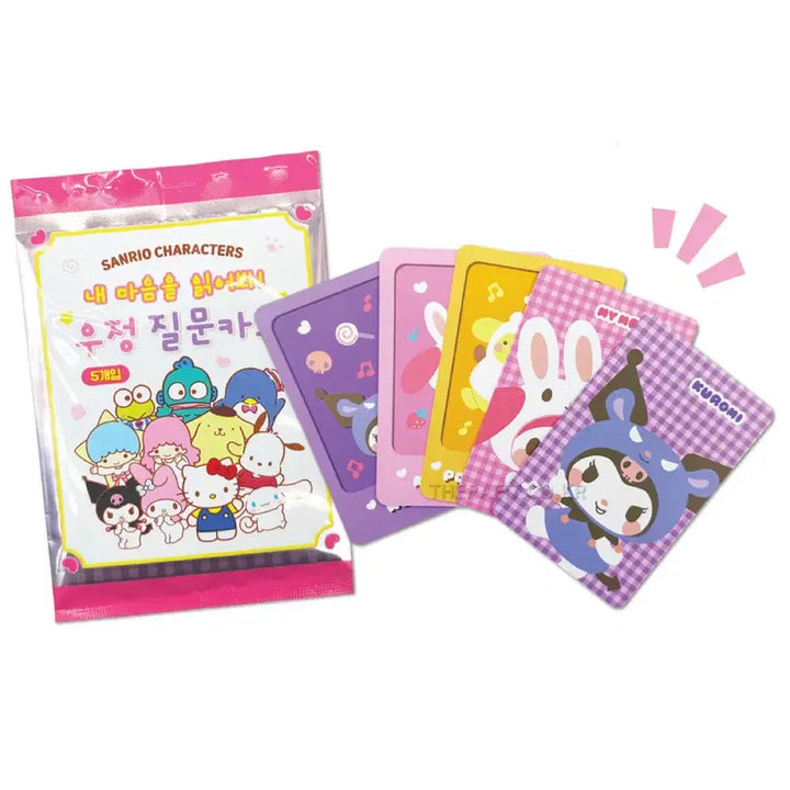[BUNJANG] Sanrio Friendship Question Cards Bundle Set / 산리오 우정 질문 카드 일괄