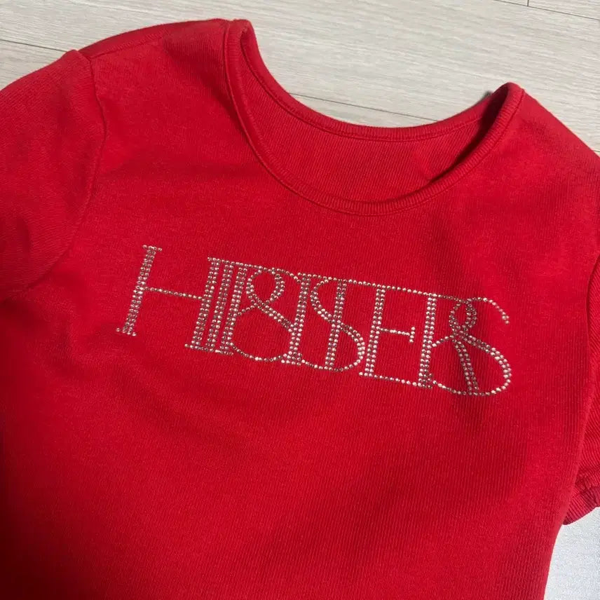 [BUNJANG] Hip Sisters Red T-shirt / 힙시스터즈 반팔