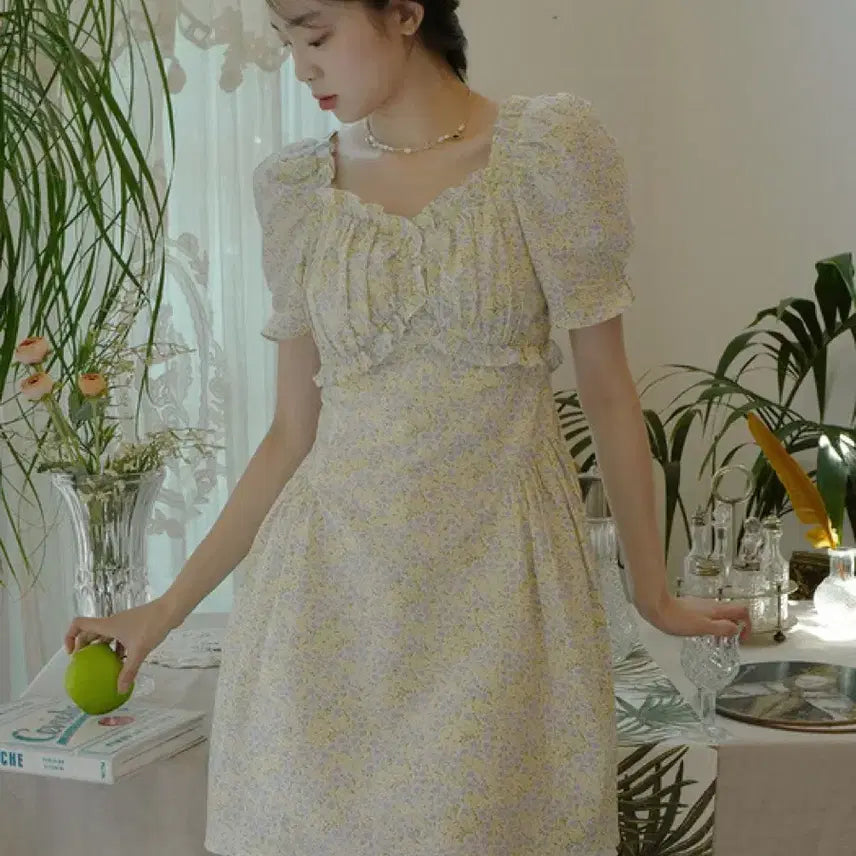 [BUNJANG] Flohm Chichi Floral Dress XS / <택O새상품>플로움 치치 원피스 Floral Chichi Dress XS