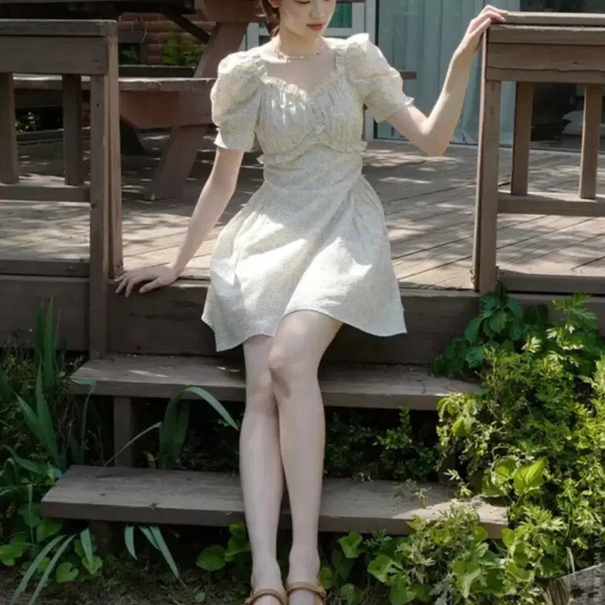 [BUNJANG] Flohm Chichi Floral Dress XS / <택O새상품>플로움 치치 원피스 Floral Chichi Dress XS
