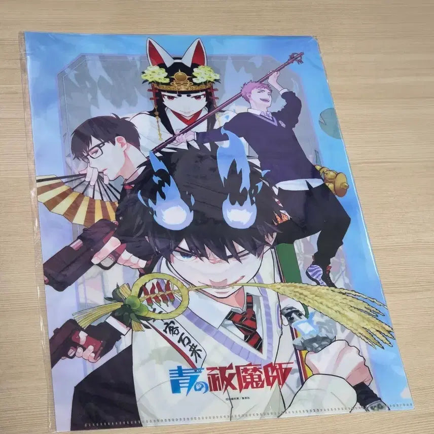 [BUNJANG] Ao No Exorcist Illustration Clear File / 청의 엑소시스트 일러스트 클리어파일