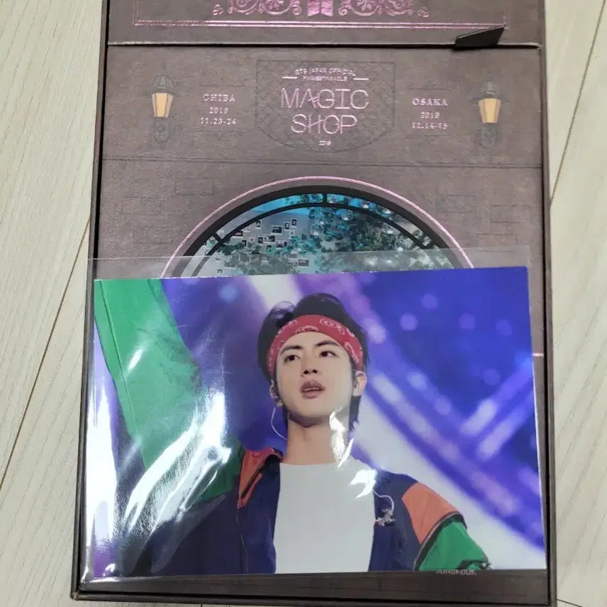 [BUNJANG] BTS Jin Magic Shop Bluray Photocard / 방탄소년단 매직샵 일직샵 블레 진 포토카드o