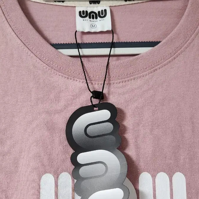 [BUNJANG] WAY MAKER WAY Pink Short Sleeve T-shirt / WAY MAKER WAY 핑크 반팔 티셔츠